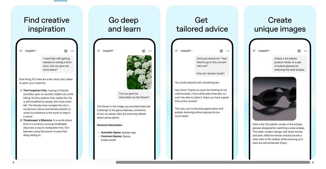 Wie lade ich die ChatGPT-App herunter?
