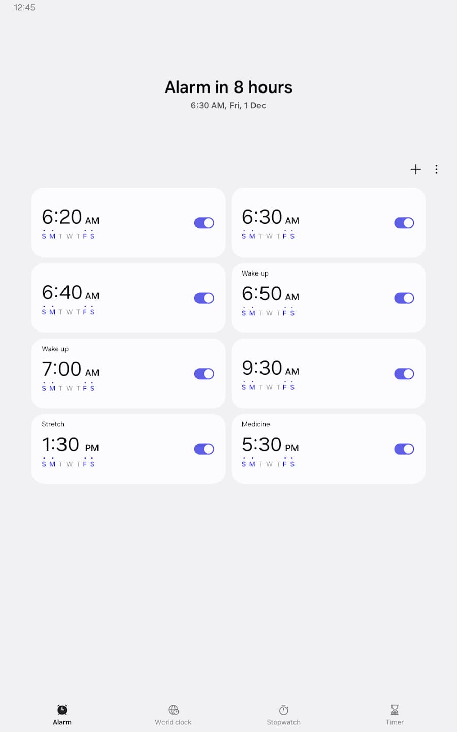 Erste Schritte mit der Clock-App