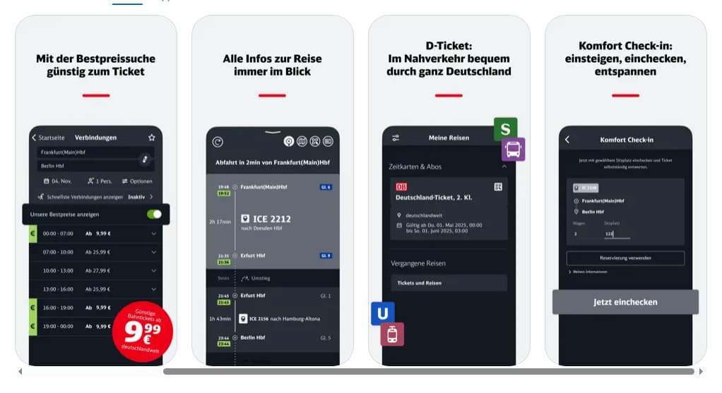 So meldest du dich an und nutzt die App