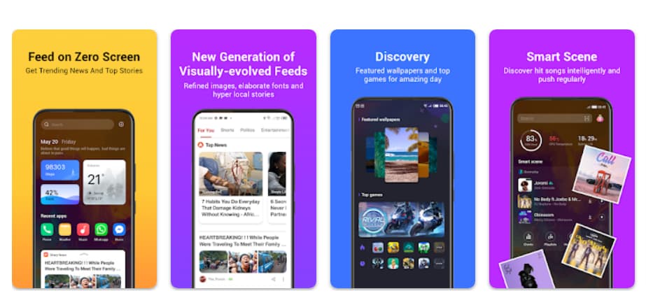 Die wichtigsten Funktionen von HiOS Launcher
