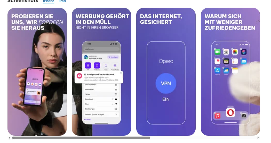 Die herausragenden Funktionen von Opera
