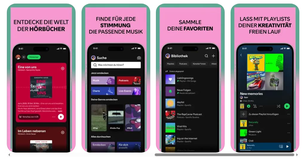 Vorteile von Spotify