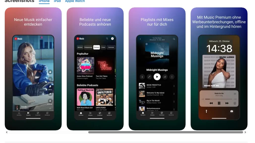 YouTube Music Premium – Musik ohne Einschränkungen