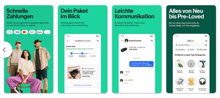 Lieblingsartikel suchen, finden und speichern