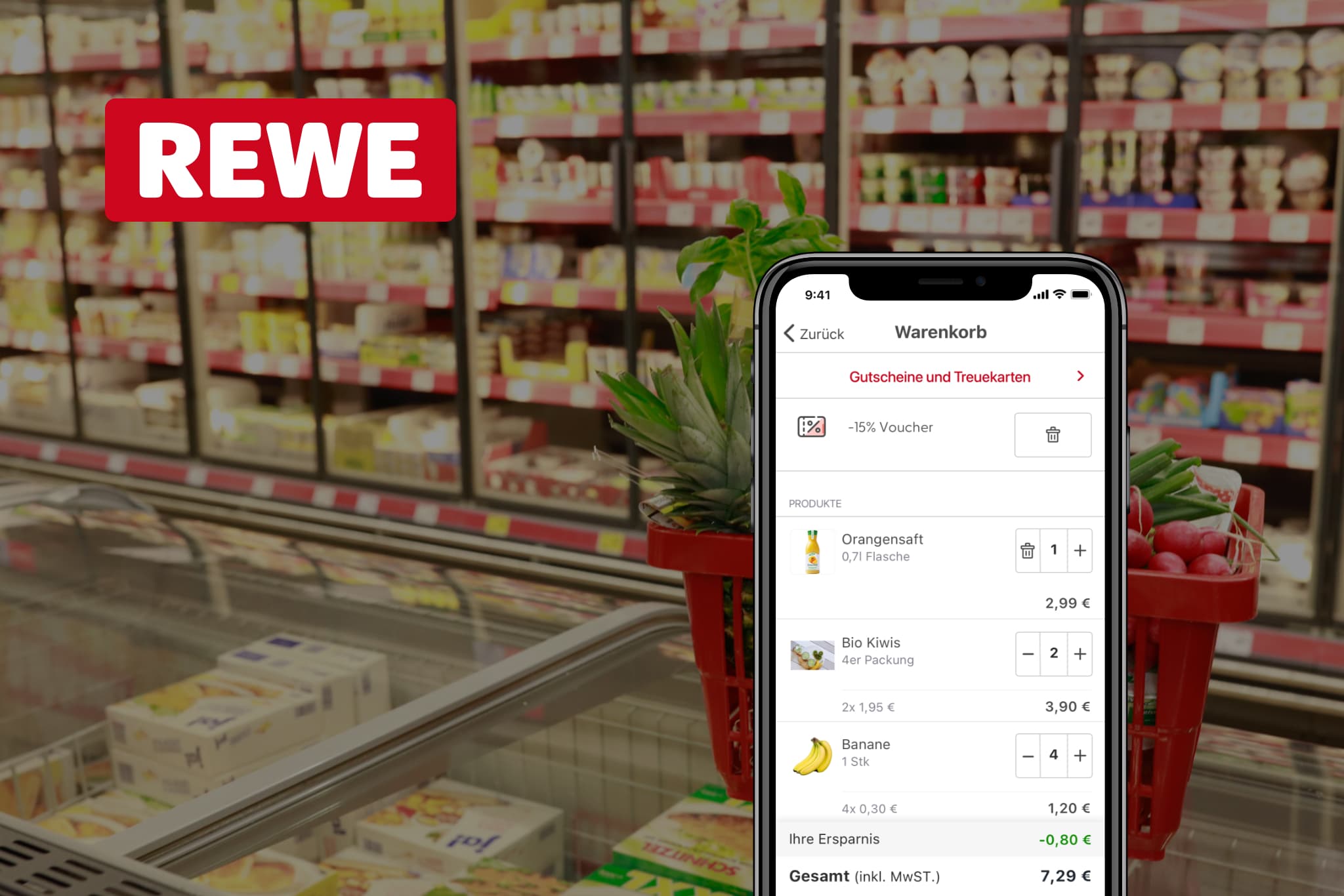 Was ist die REWE App?