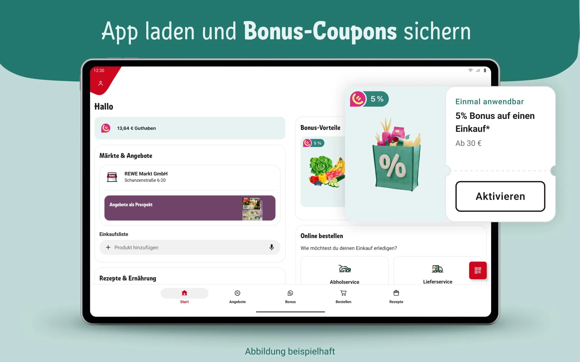 Lebensmittel online bestellen